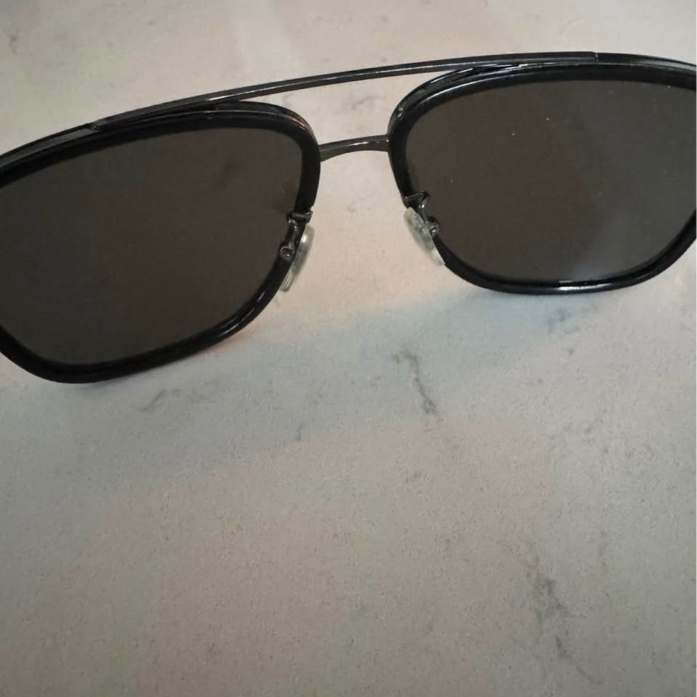 Gucci Black Aviator Sunglasses - Picture 7 of 10